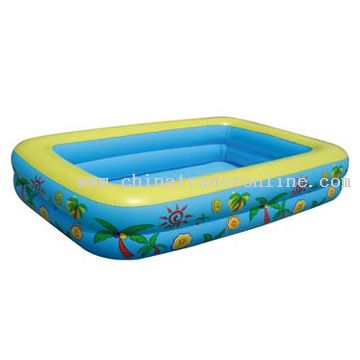 Quadrate Pool with 2 Tubes